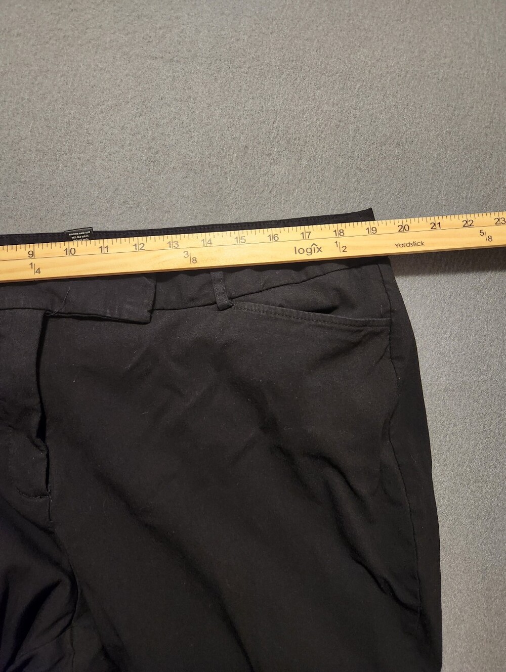 Fashion Bug Dress Pants Women Size 20W Black Flare - Picture 5 of 10